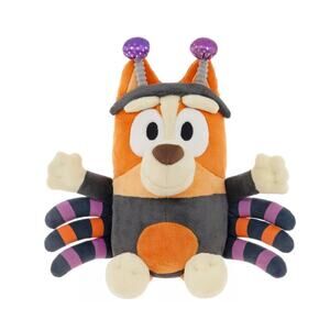 12" Bingo Halloween Spider Plush: Animal Adventure Character Stuffed Toy, Bluey